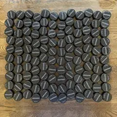 ペットボトルキャップ　サントリー　黒　120個⑥