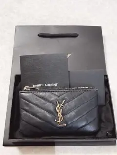 Saint Laurent サンローラン YSLメタルロゴ キーケース