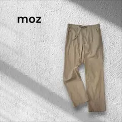 moz 綿×麻カジュアルパンツ　イージー　W72 ベージュ