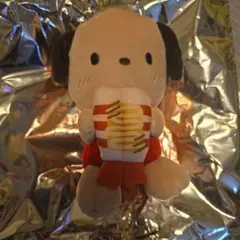 スシロー サンリオコラボ はぴだんぶい ポチャッコ ぬいぐるみ