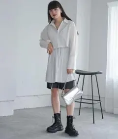 JEANASIS マルチWAYロングカフスシャツ
