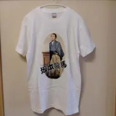 新品✨坂本龍馬 プリント Tシャツ ホワイト