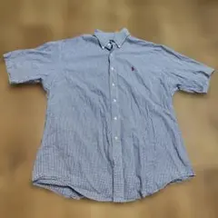 Ralph Lauren チェック柄 半袖シャツ　SIZE L
