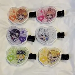 東京ドームシティ　からぴち　アクリルヘアクリップ　セット