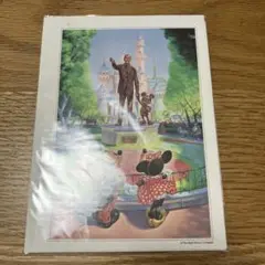 ディズニーギャラリー　パートナー像　経年劣化　黄ばみシミあり