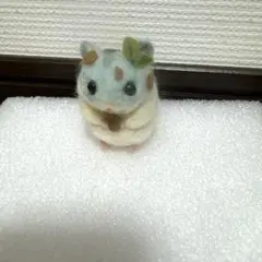 羊毛フェルト　ハムスター　ちょこミント　ハンドメイド　手作り