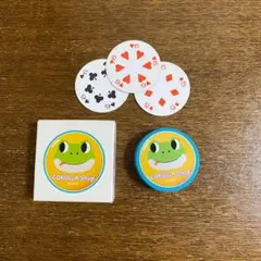 【レア】　カエルのトランプ 　丸型　トヨタカローラ