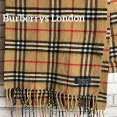 BURBERRY バーバリー マフラー ノバチェック 100%ラムウール