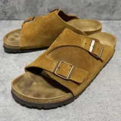 極美品　ビルケンシュトック　チューリッヒ　スエード　ブラウン　ナロー幅　1954