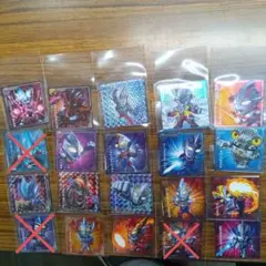 ウルトラマン チョコスナック シール 17枚セット
