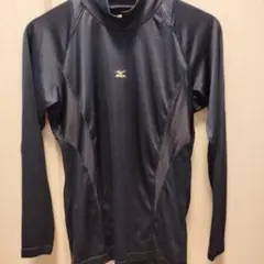 Mizuno ネイビー ハイネック アンダーシャツ S