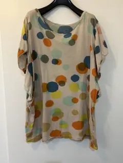 【美品】ミナペルホネン チュニックワンピース roll rose 38 ブルー 美品】ミナペルホネン チュニックワンピース roll rose 38