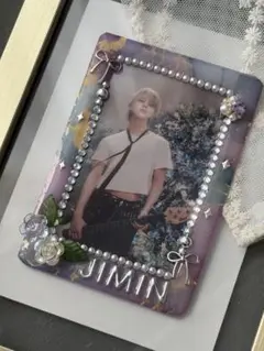 トレカケース　硬質ケース　レジンデコ　B8 ジミン JIMIN