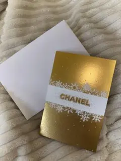 CHANEL ゴールドカードと白封筒セット