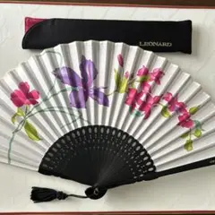 新古品　LEONARDレオナール　ヴィンテージ浴衣/裄69丈165 黒系　c51 新古品 LEONARDレオナール ヴィンテージ浴衣/裄69丈165 黒系 c51
