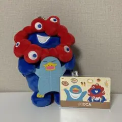 ICOCAとミャクミャク ぬいぐるみパスケースセット イコちゃんとミャクミャク