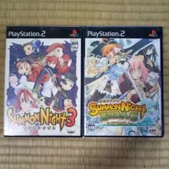PS2ソフト　サモンナイト3&サモンナイトエクステーゼ