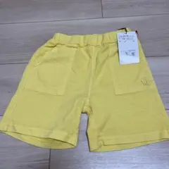 イエロー 半ズボン 110サイズ