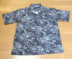 Lost 半袖シャツ Mサイズ グレー系