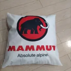 MAMMUT クッションカバー 象のロゴ