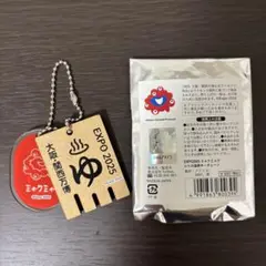 大阪万博　EXPO2025 ミャクミャクレトロ温泉キーチェーン