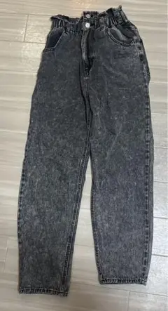 ハイウエストペーパーバックマムパンツ　WEGO
