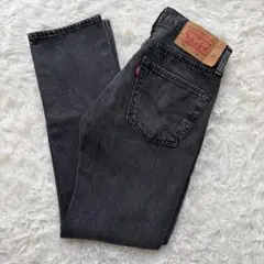 【W28】リーバイス　501　ブラック　エジプト製　後染め