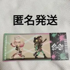 スプラトゥーン テンタクルズ フェスチケット風カード キャナルシティ