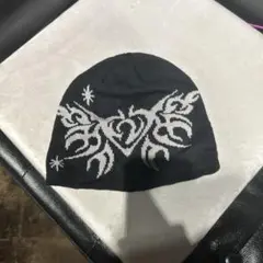x-girl ブラック ニット帽