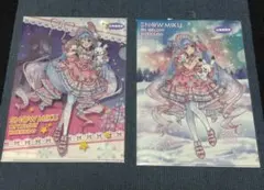 スノーミク マイメロディ　クリアファイル　サンリオ　雪ミク　初音ミク　北海道限定