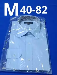 ♦ SALVATORE BOSA♦ブルー M 40-82♦ メンズワイシャツ長袖
