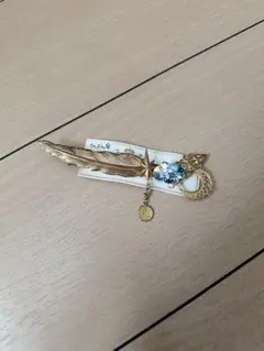 星座モチーフのクリップ式髪飾り