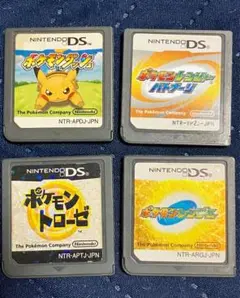 ポケモンDSソフトまとめ売り 4点