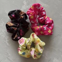 ハッピーセット　シュシュ 3個セット