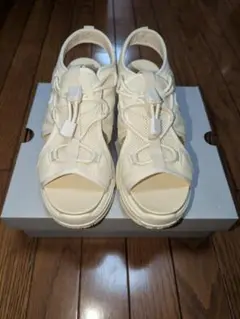 ABC SELECT ボリュームコードサンダル 6.5 CREAM