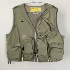 NIKE ナイキ ISPA ユーティリティベスト グリーン S