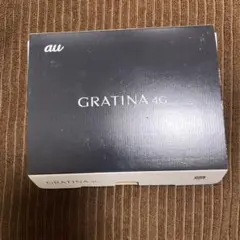 GRATINA 4G KYOCERA ブラック本体新品未使用 au