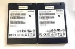 ②-W976-SanDisk SATA 128GB 2.5インチ SSD 2点