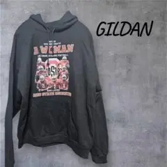 メンズ♡GILDAN オハイオ州バッカイーズ パーカー Lサイズ