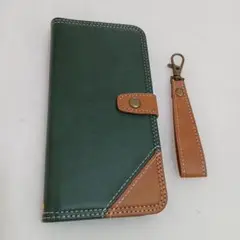 ✾未使用✾BASIO4 KYV47 ケース 手帳型 ケース basio4グリーン