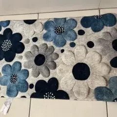 フラワー　ラグマット　40cm×60cm