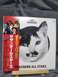 サザンオールスターズ タイニイ・バブルス 中古LP 帯あり