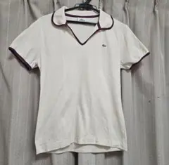 LACOSTE　ラコステ　半袖シャツ　襟つき　アリボリー