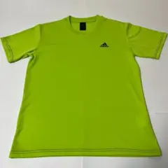 adidas 蛍光グリーン Oサイズ Tシャツ