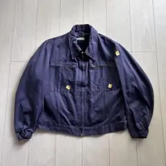 【デッドストック】80s イタリア軍　フライトジャケット　ライナー付き　完品