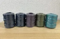 ジュートラミー 40m 4色 5巻セット メルヘンアート 麻ひも