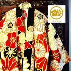 ソウソウ SOU・SOU 金襴緞子 浴衣 花柄 和装 着物 ワンピース