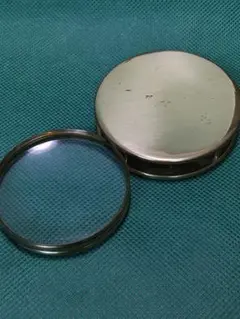 ヴィンテージ真鍮製拡大鏡