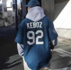 ✨美品　KEBOZ starter コラボ　ベースボールシャツ　92 サイズL