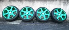 ミツルパワー　３２６power 326パワー　アルミホイール　ホイル　４本セット